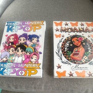 Demon Hunters KPOP and Moana Art Prints